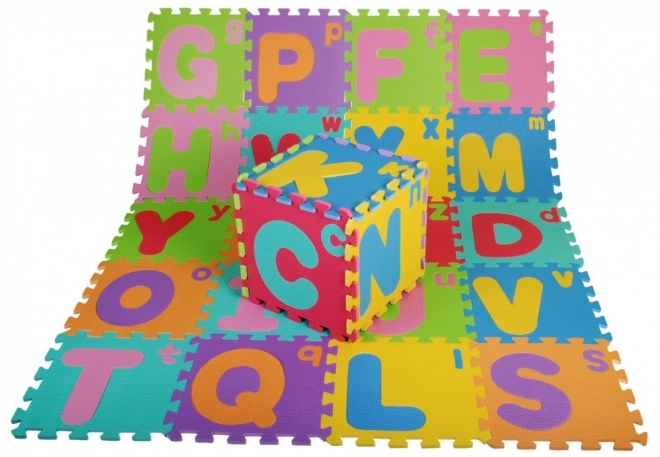 Puzzle in schiuma con lettere per bambini 3+