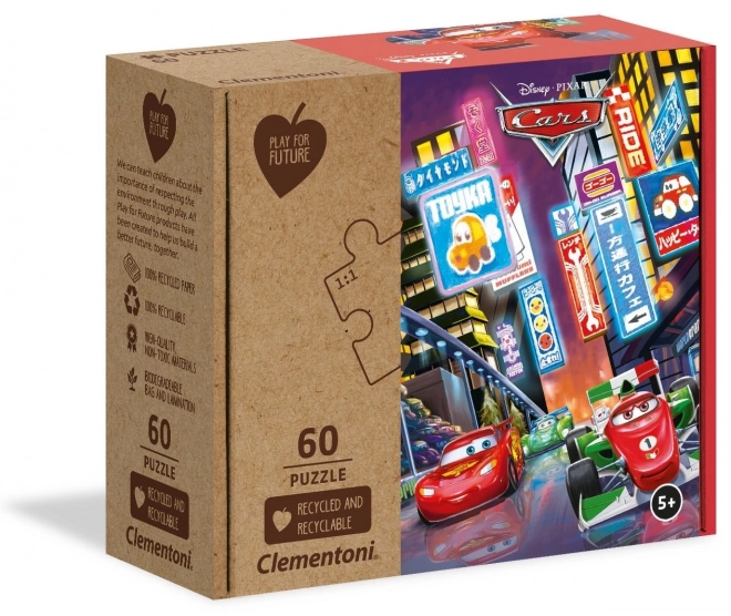 Puzzle Ecologico Auto 60 Pezzi CLEMENTONI