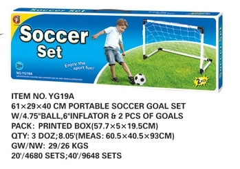 Porta da calcio per bambini - set da 2 pezzi