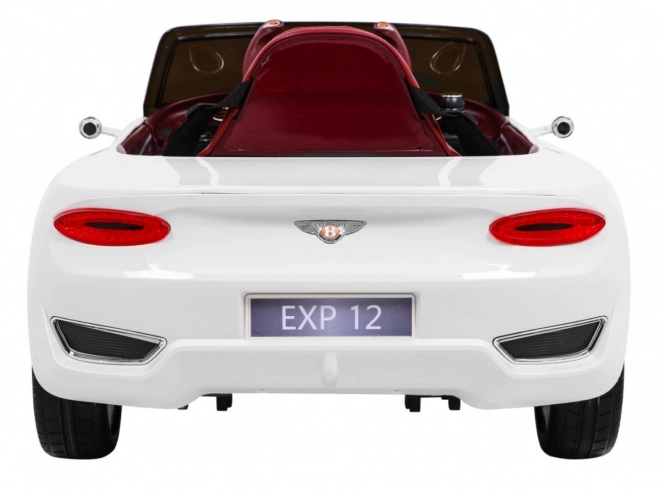 Macchinina Elettrica Bentley EXP 12 Laccata Bianca