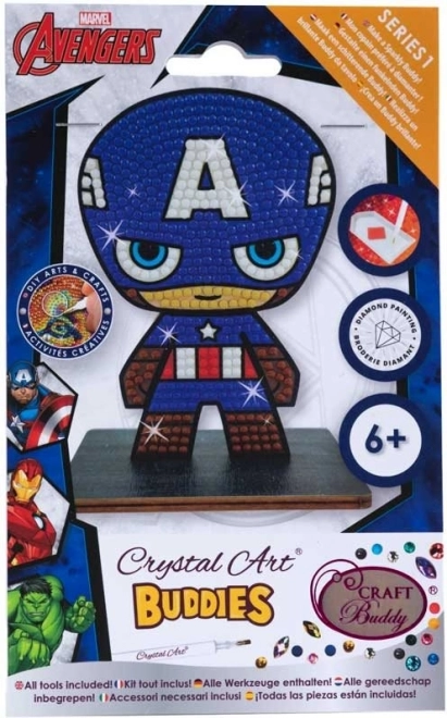 Pittura Diamante Avengers: Capitan America