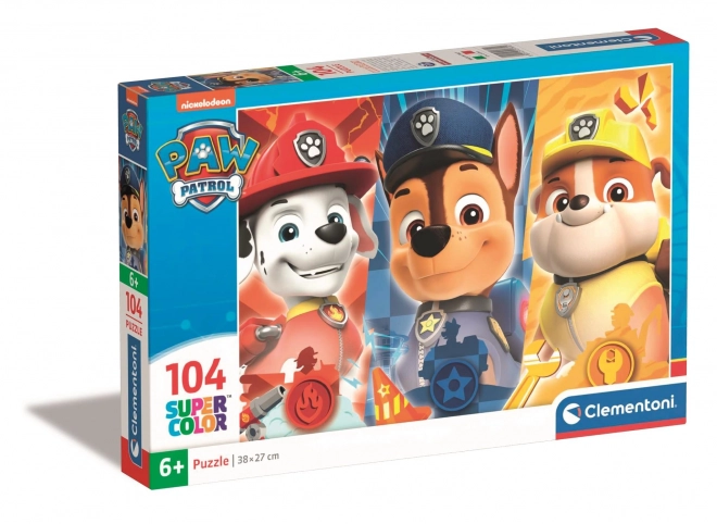 Puzzle 104 Pezzi Patrulla Canina CLEMENTONI