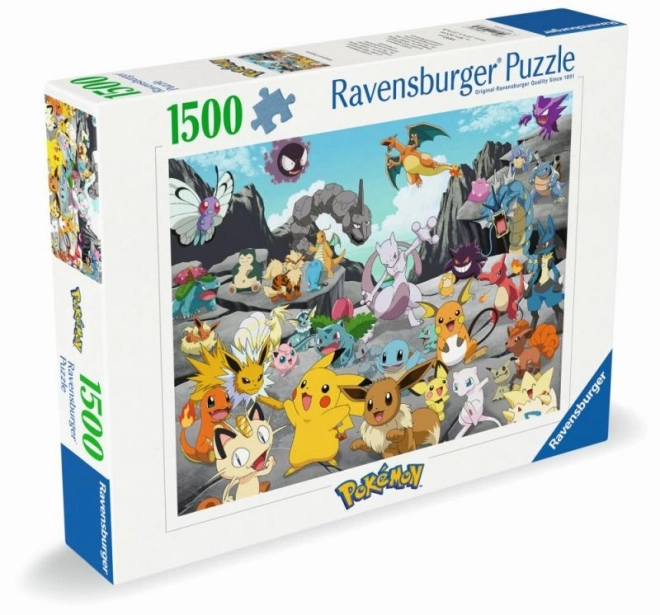 Puzzle Pokémon 1500 pezzi