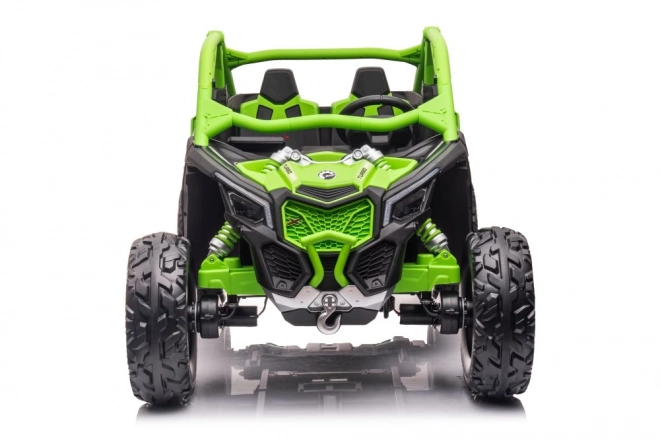 Auto a batteria Buggy Can-am RS verde 4x4