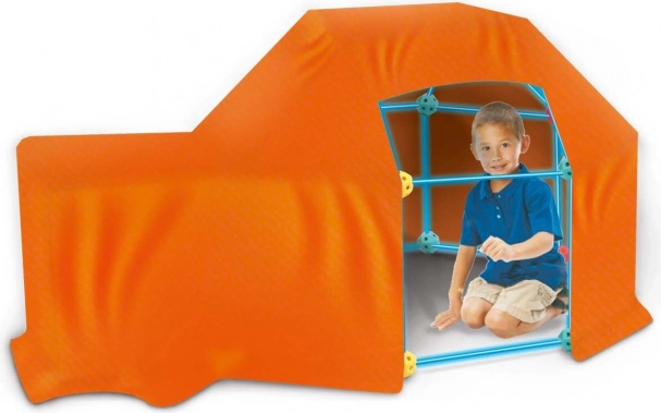 WOOPIE Grandi mattoncini da costruzione set tenda Cannucce Tubetti 128 pezzi