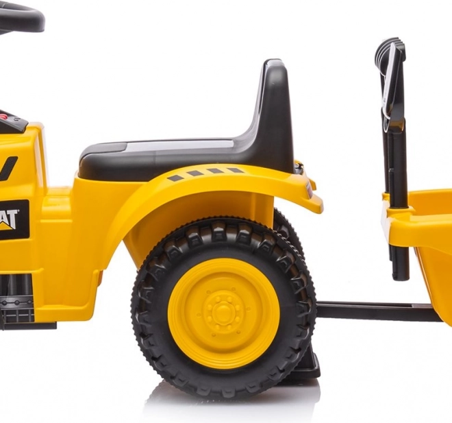 Trattore a spinta CAT marca Chipolino giallo