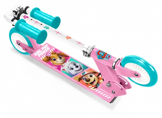 Monopattino a due ruote Paw Patrol rosa
