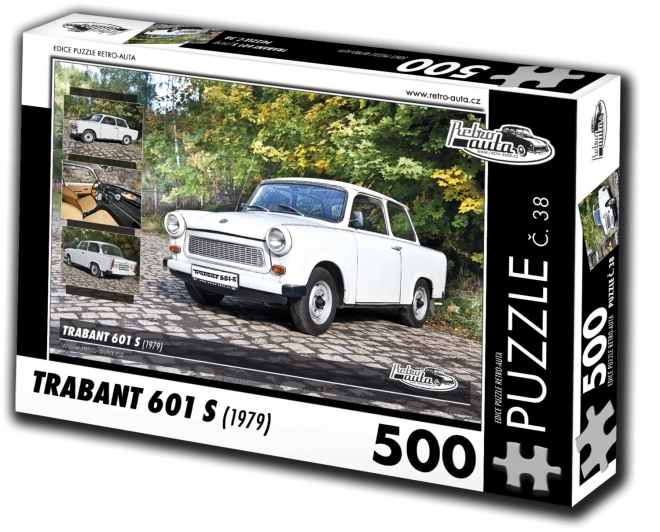 Puzzle RETRO-AUTO Trabant 601 S (1979) 500 pezzi