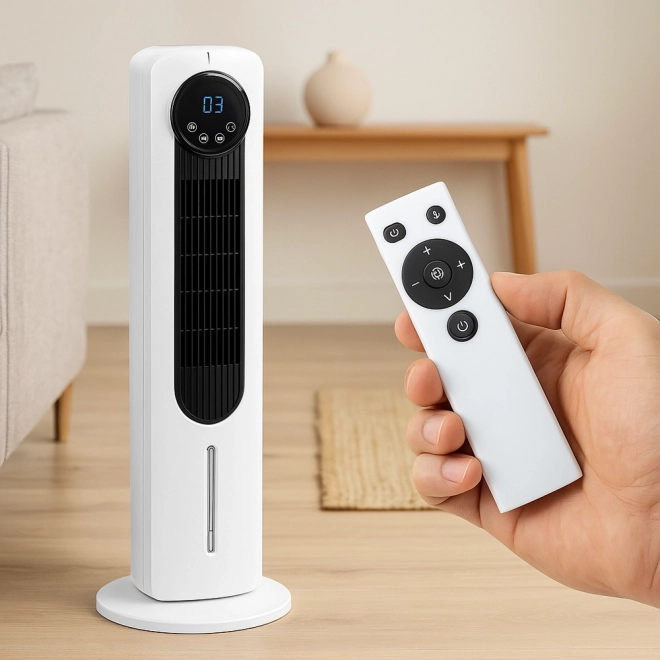 Ventilatore a colonna LEAN con raffreddamento ad acqua
