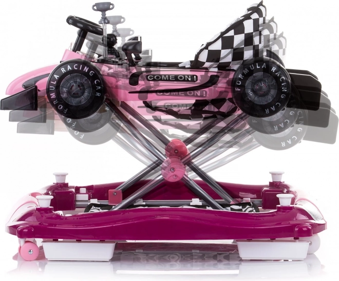 Chodino interattivo Car Racer 4 in 1 Rosa