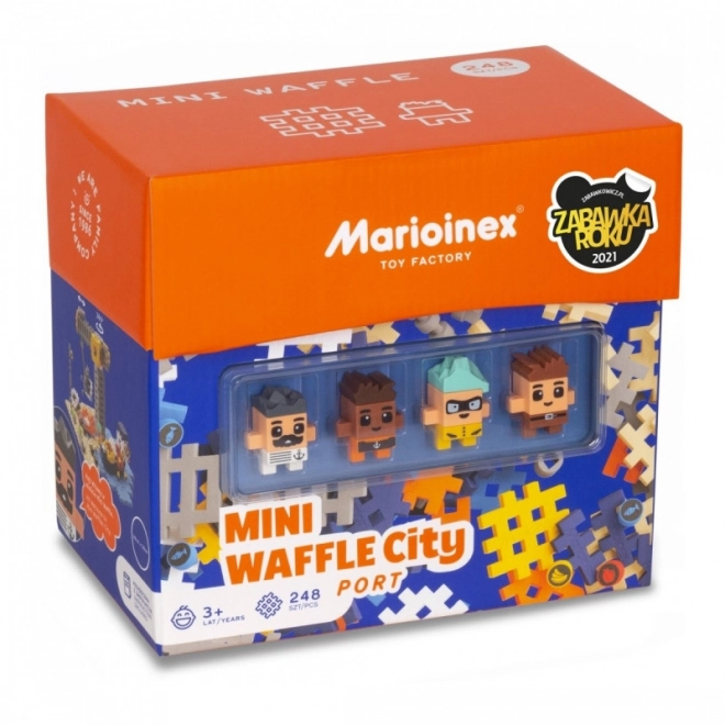 Costruzioni Waffle Mini - Porto 248 Pezzi