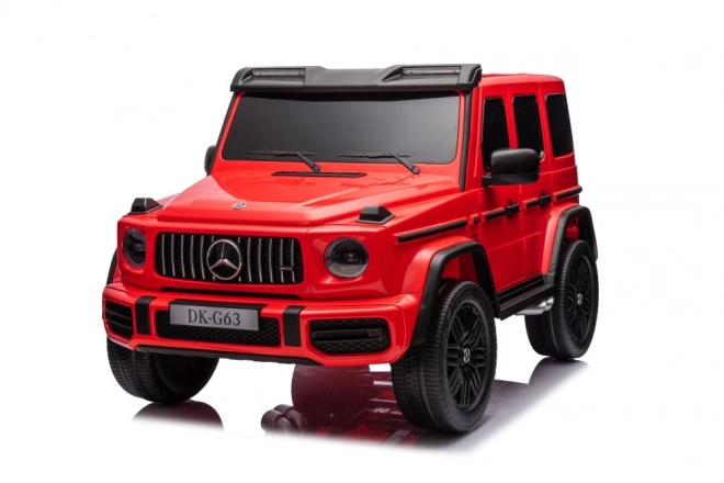 Auto elettrico a batteria per bambini Mercedes G63 XXL rosso 4x4