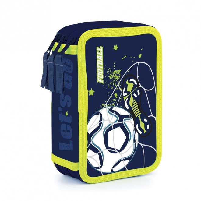 Astuccio a 3 piani calcio