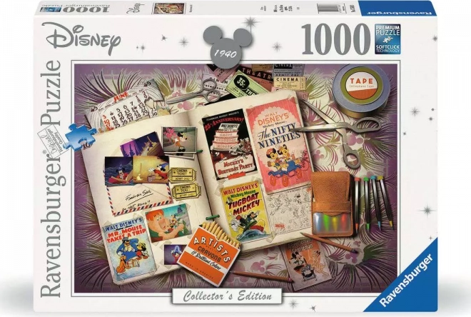Puzzle RAVENSBURGER Disney: Anno di Topolino 1940 1000 Pezzi