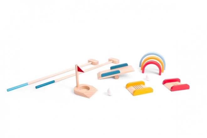 Set Minigolf per Bambini in Legno