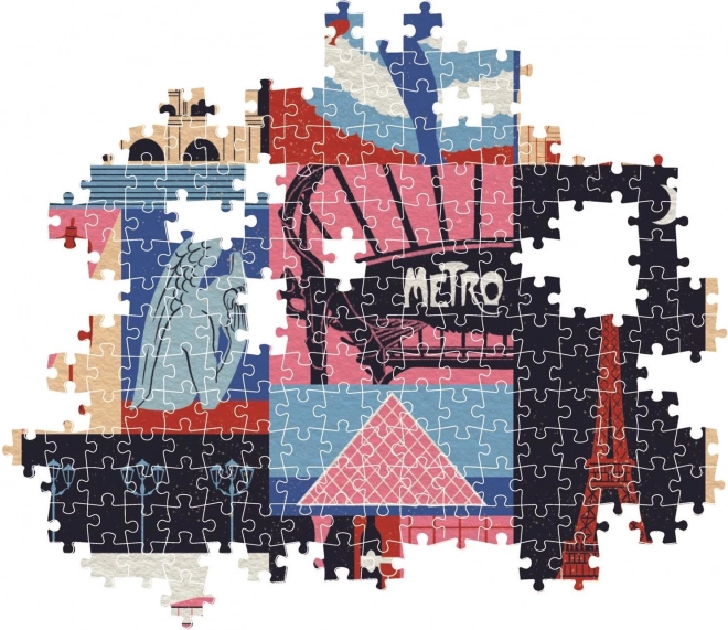 Puzzle Clementoni Stile nella Città: Parigi 1000 Pezzi