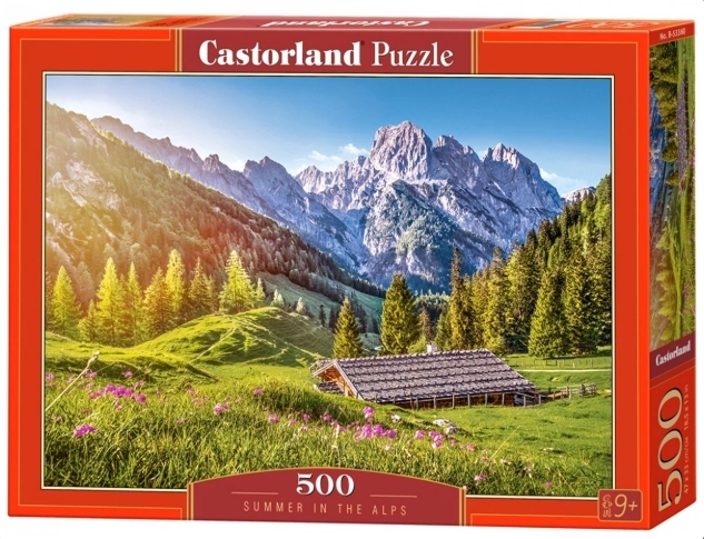 Puzzle 500 pezzi Estate nelle Alpi