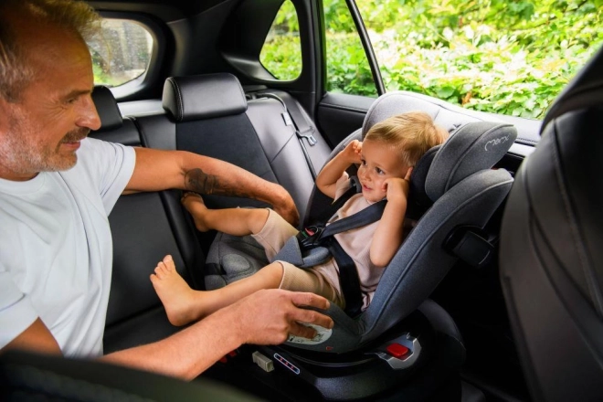 Seggiolino per auto universale MoMi EMI i-Size nero