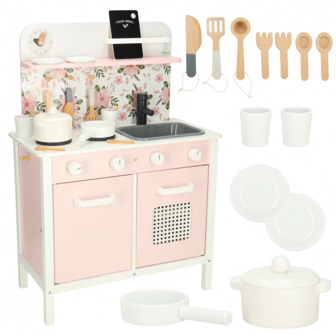 Cucina per bambini Lulilo Flora rosa