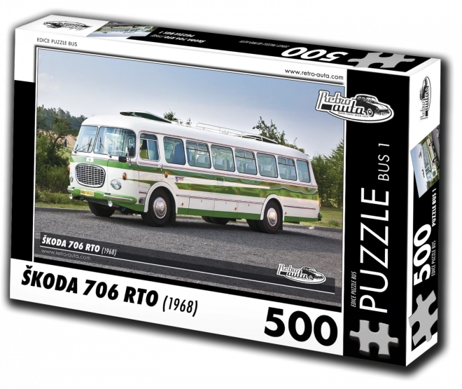 Puzzle bus Škoda 706 RTO