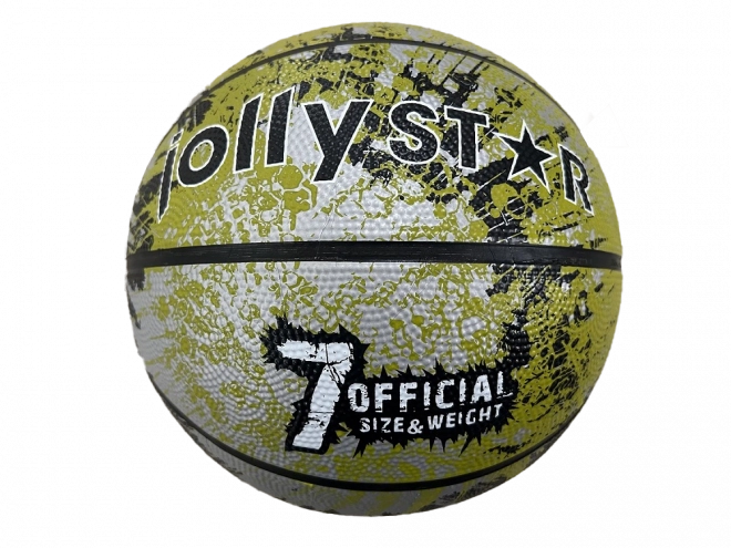 Pallone da basket verde JollyStar