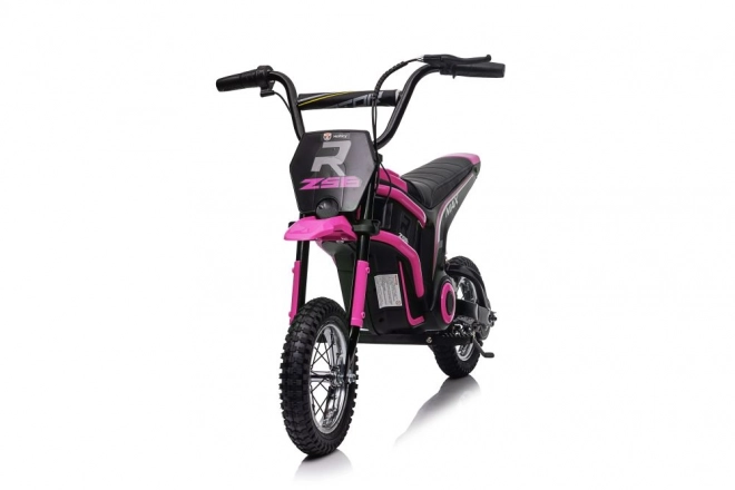 Moto Cross a Batteria Rosa