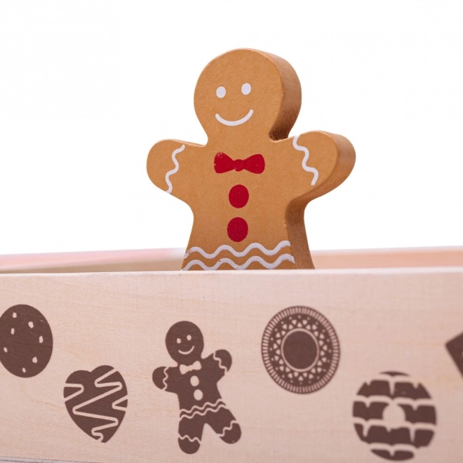 Scatola di biscotti in legno Bigjigs Toys