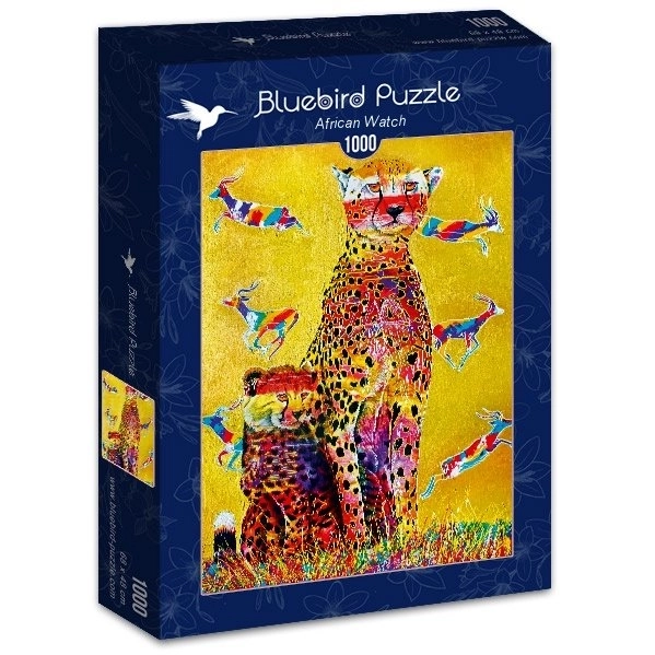 Puzzle sorveglianza africana 1000 pezzi