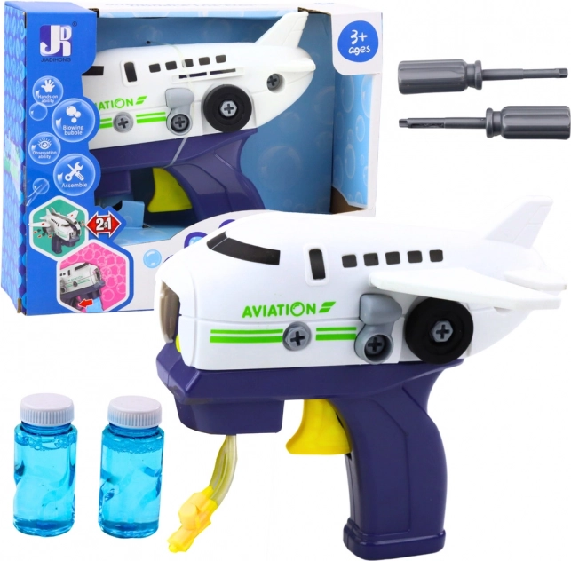 Pistola a bolle di sapone Aereo con assemblaggio