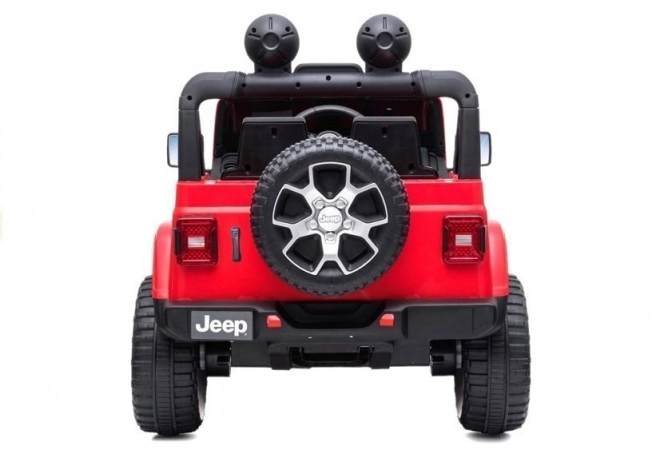 Auto elettrico Jeep Wrangler Rubicon 4x4 rosso