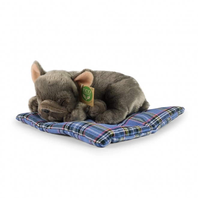 Bulldog Francese di Peluche 23 cm Eco-Friendly
