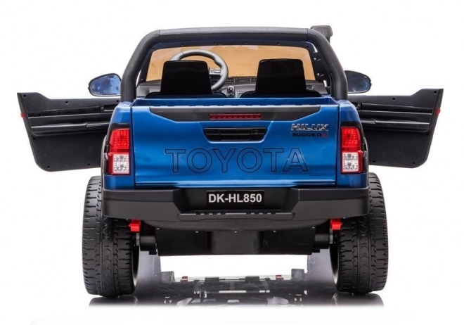 Auto elettrico per bambini Toyota Hilux bianco – Blu