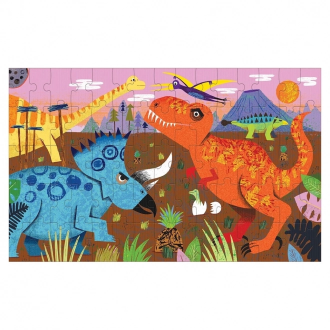 Puzzle Lenticolare Dinosauri 75 Pezzi