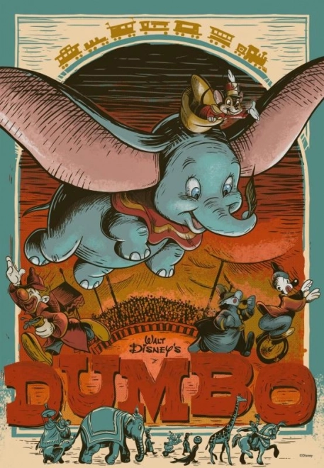 Disney 100 Anni: Dumbo Puzzle 300 Pezzi