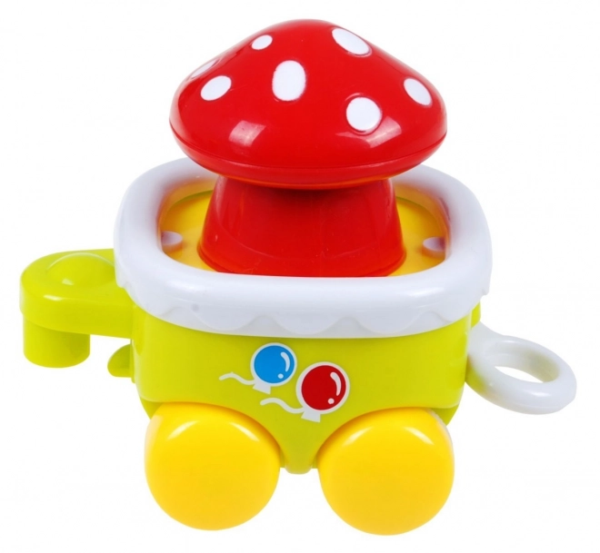 Treno Interattivo Sensoriale per Bambini 3+ con Rattle, Luci e Suoni