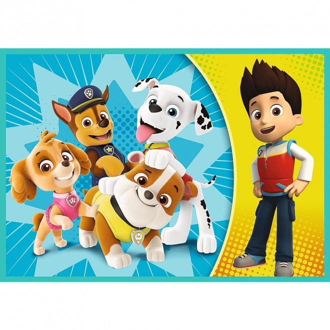 Puzzle 4w1 La Spassosa Squadra di Paw Patrol