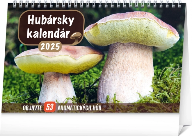 Calendario da Tavolo Calendario dei Funghi 2025