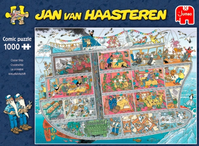 Puzzle da Crociera JUMBO di Jan van Haasteren 1000 pezzi