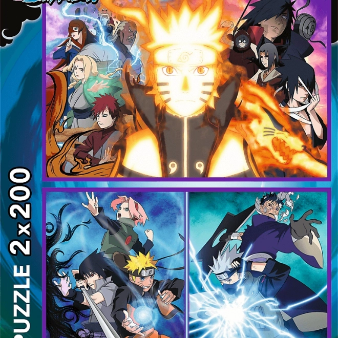 Puzzle Naruto Shippuden 2x200 pezzi