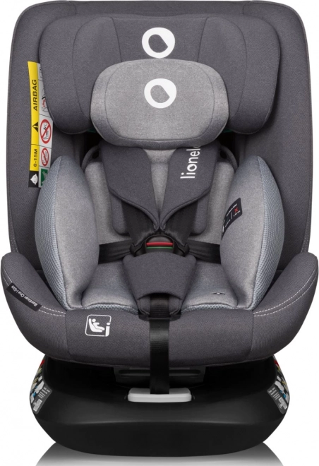Seggiolino auto Lionelo Bastiaan One i-Size grigio pietra