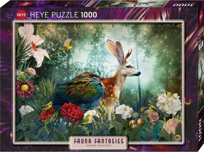 Puzzle Fantasia Faunistica Zajdalen 1000 pezzi