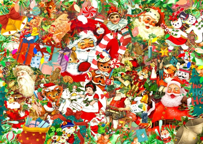 Puzzle vintage natale 1000 pezzi