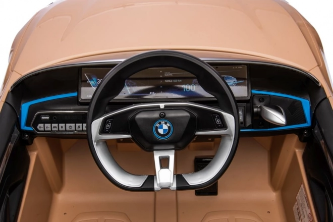Auto a batteria BMW I4 dorato 4x4