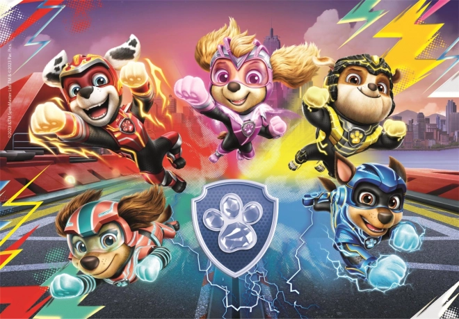 Puzzle 104 pezzi Paw Patrol The Mighty Movie