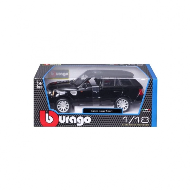 modello auto Bburago Scala 1:18 Range Rover Sport Nero