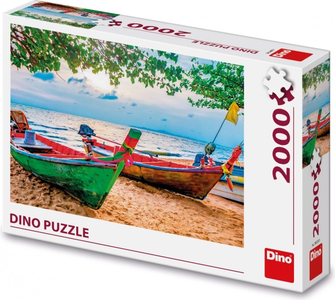 Puzzle Barche da Pesca 2000 Pezzi