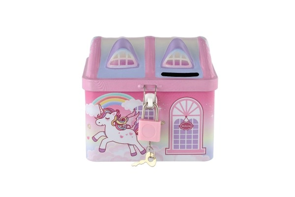 Unicorno magico e arcobaleno