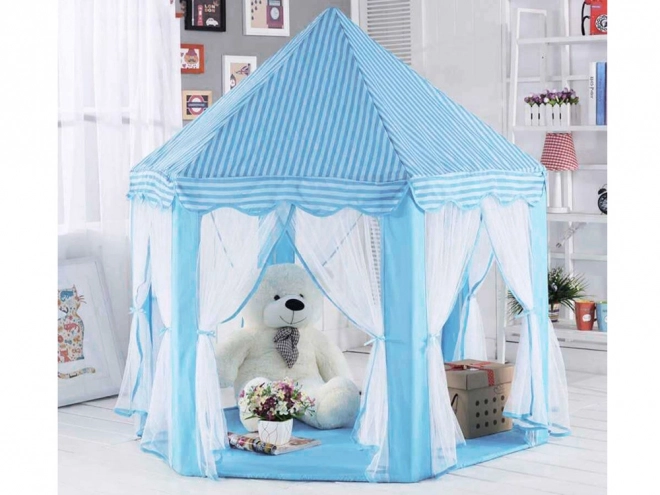 Tenda castello principessa per bambine – blu