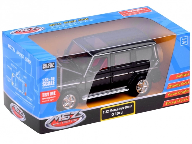 Auto sportivo Mercedes-Benz G350d in scala 1:32