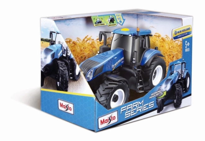 Trattore New Holland con luci e suoni